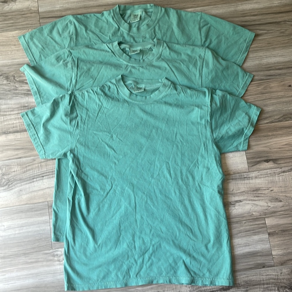Comfort Colors Adult Short Sleeve Tee, Style G1717 Sea Foam Green NEW L